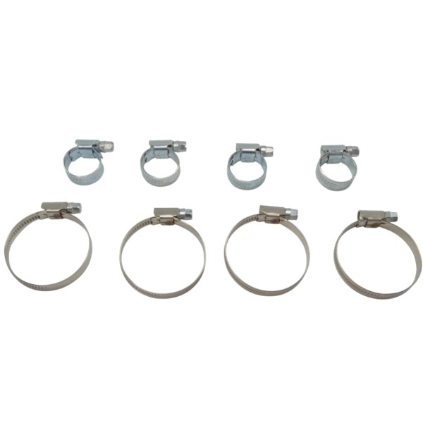 Slangklemmen Fiat 124 Spider AS-CS, 124 Coupé AC-CC (8 stuks)