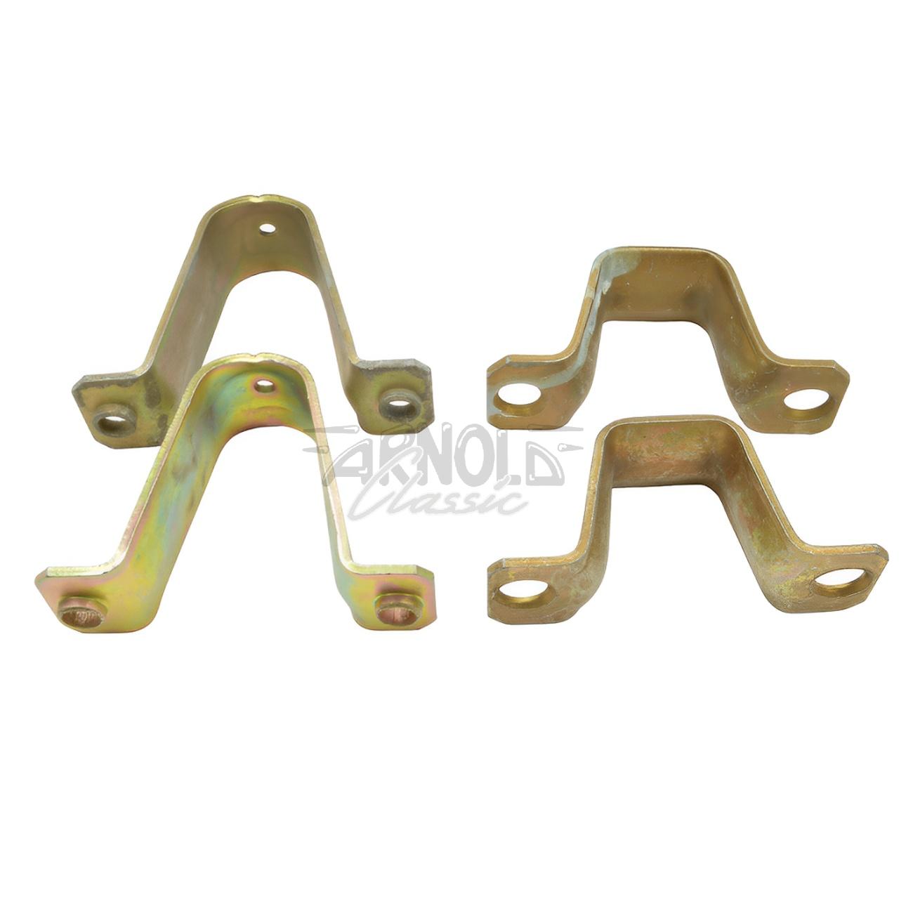 Étrier Gauche Barre Stabilisatrice Pour Fiat 124 - 125 - Référence 4134194, Neuf Sous Emballage, Fabriqué En Italie