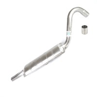 Endssilenziatore CS1 incl. adattatore per silenziatore centrale per modelli da 2 litri Fiat 124 Spider Endssilenziatore CS1 incl. adattatore per silenziatore centrale per modelli da 2 litri Fiat 124 Spider