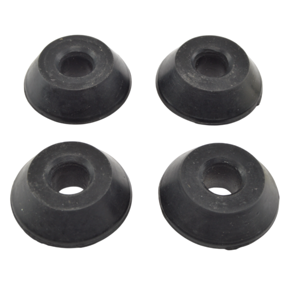 Rear shock absorber bushing set for Fiat 124 Spider CSA Abarth