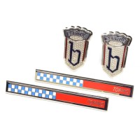 Jeu d'emblèmes Fiat 850 Spider Jeu d'emblèmes Fiat 850 Spider