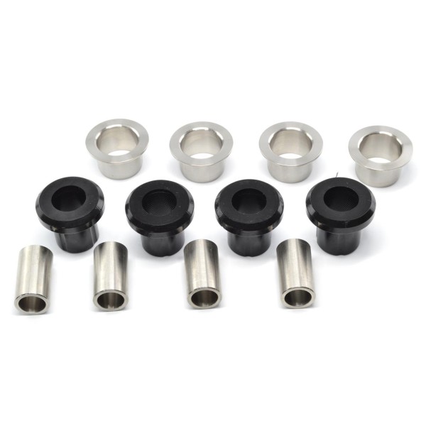 Set of silent bushings for swing arm lower PU Fiat 124 Spider, Coupé, Berlina - Premium