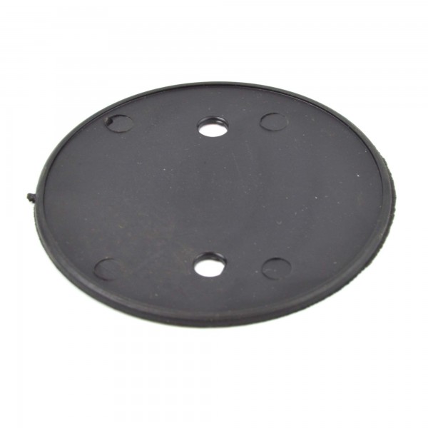 Round rubber pad for hood emblem of all Fiat 124 Spider, Fiat 124 Coupé