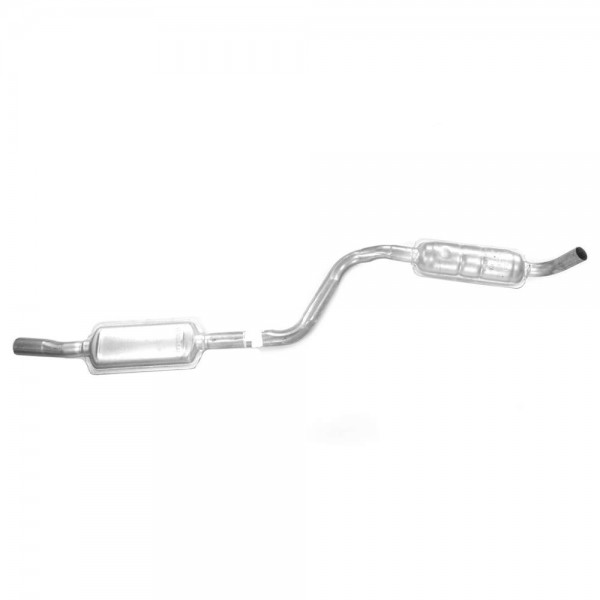 Exhaust pipe centre Fiat 124 Coupe BC - Front silencer