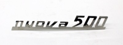 Schriftzug 'NUOVA 500'
