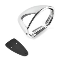 Exterior mirror chrome (Vitaloni Styling) Fiat 124 Spider, 124 Coupé Exterior mirror chrome (Vitaloni Styling) Fiat 124 Spider, 124 Coupé