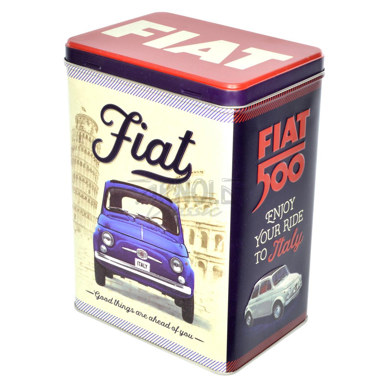 Storage Jar L 'Fiat 500 - Good things are ahead of you