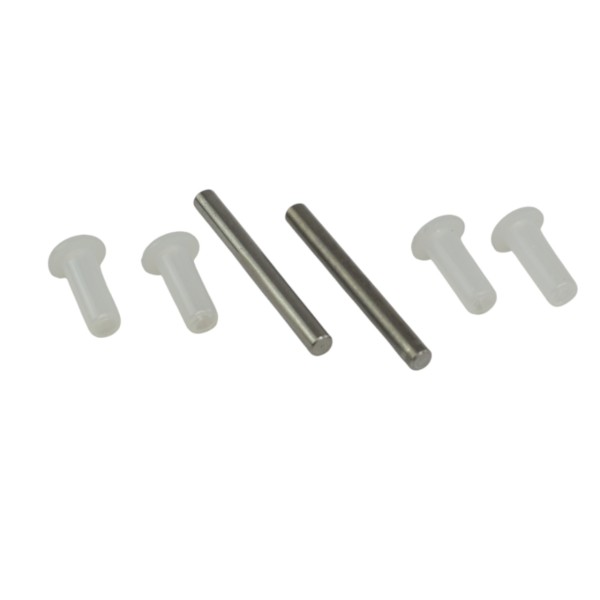 Conjunto de buchas e pinos para dobradiça de porta Fiat 500 - Fiat 126
