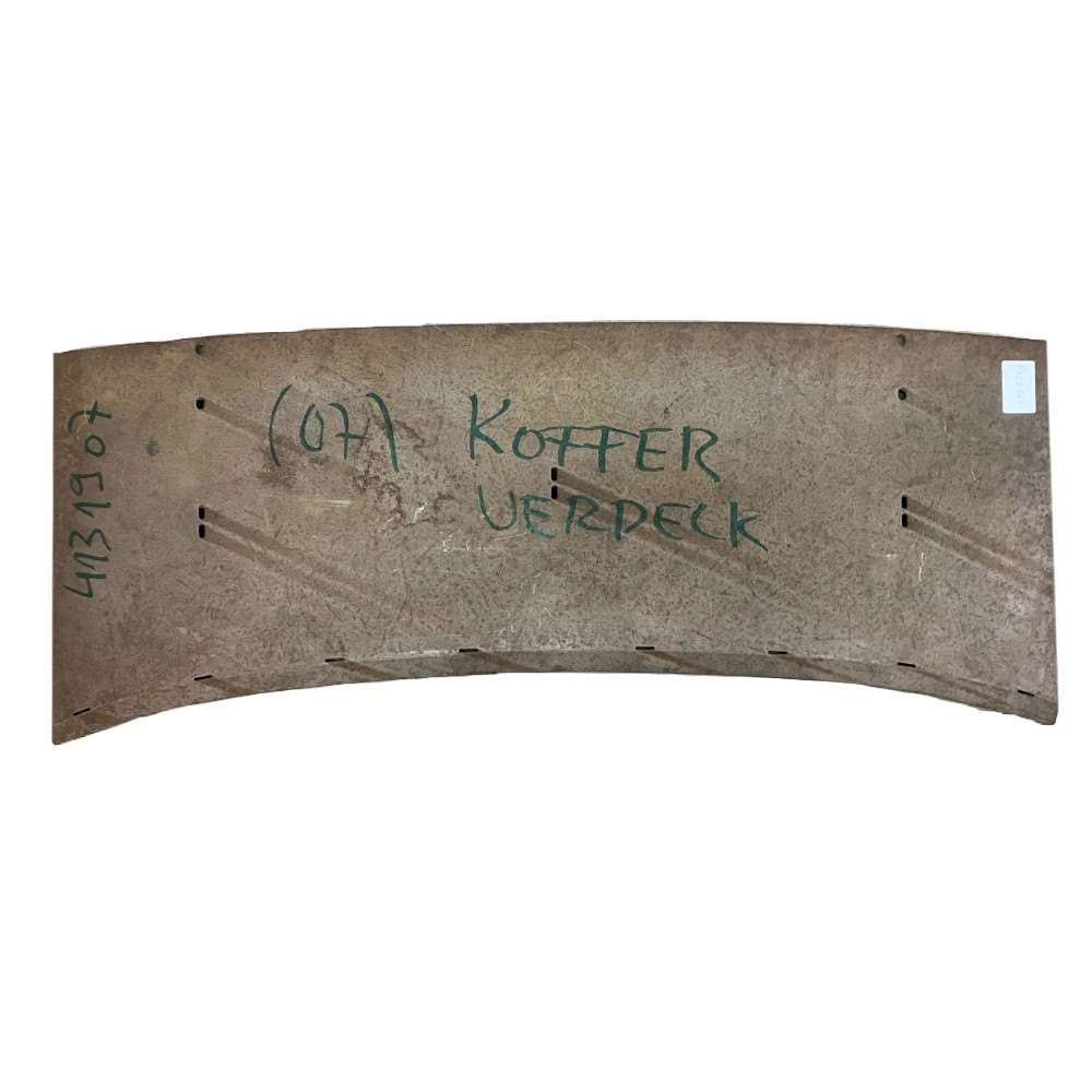 Lid for convertible top compartment used Fiat 850 Spider buy spare parts