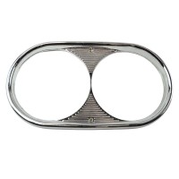 Anteprima: Anello di rifinitura del faro, destro Fiat 13/1500 Anteprima: Anello di rifinitura del faro, destro Fiat 13/1500