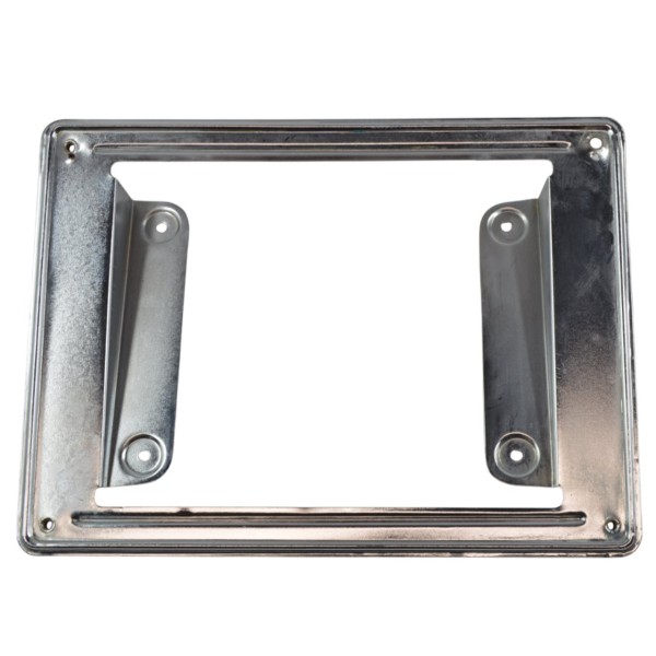 Stainless steel licence plate holder (220 x 290 mm) original Fiat 850 Spider