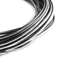 Chrome piping for armrest - metre Chrome piping for armrest - metre