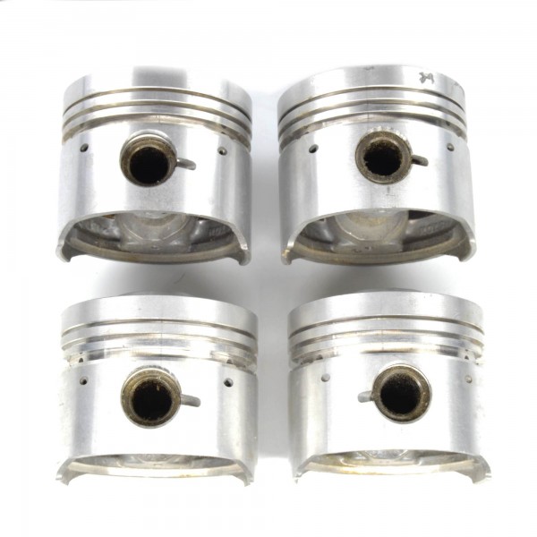 Piston set 14/1600 (80mm +0.2) with dome 3rd Step 7mm Fiat 124 Spider