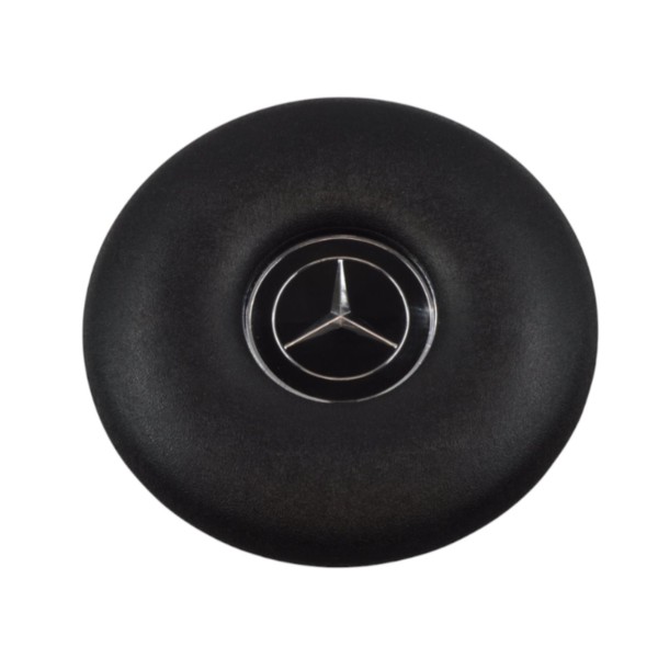 Impact absorber (with chrome ring in the centre) black Mercedes W108, W110, W111, W113, W114, W115