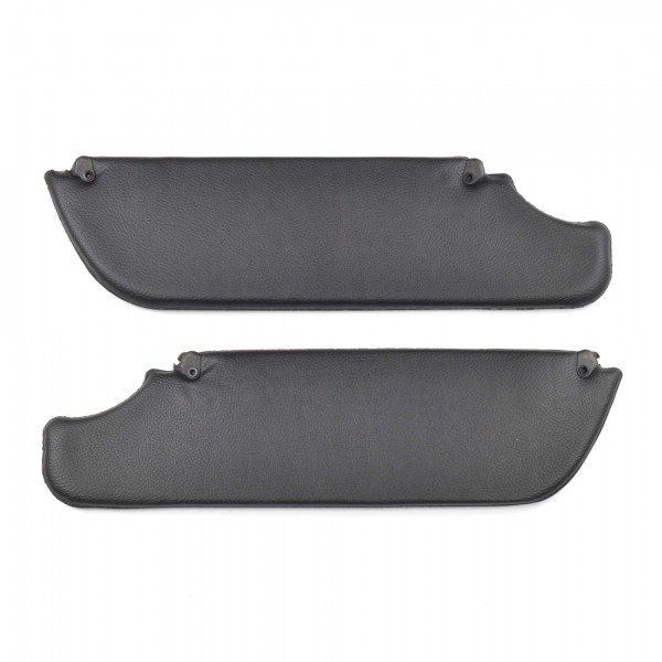 Sun visor set Fiat 124 Spider 2000 (79-85) left and right black