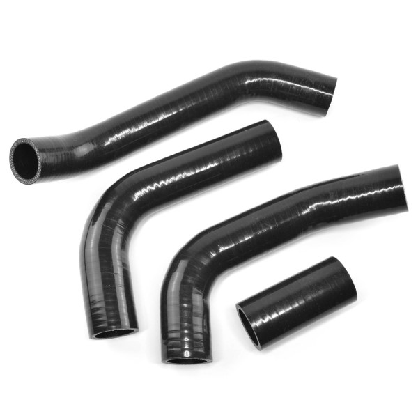 Set of radiator hoses (4-piece) silicone 75-85 Fiat 124 Spider