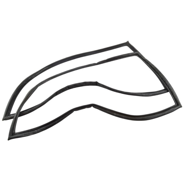 Set afdichtingen voor ventilatieraam (links en rechts) Fiat 850 Coupé