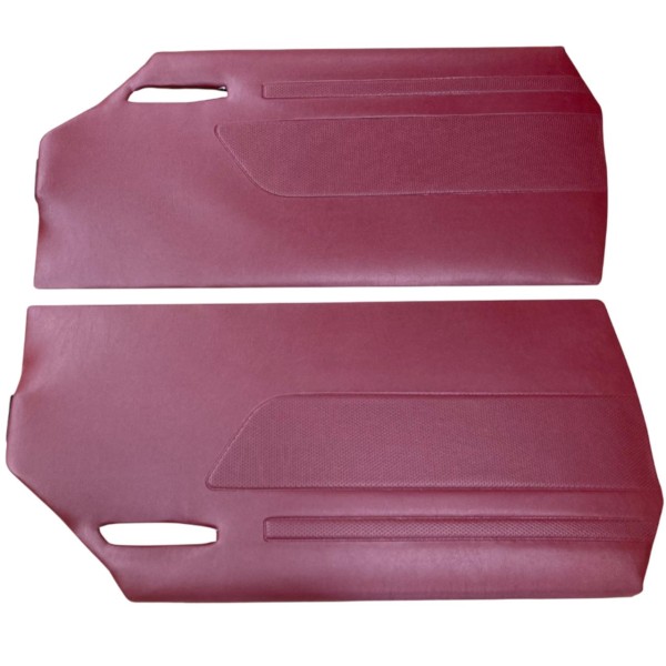 Conjunto de painéis de porta vermelhos Mercedes-Benz R107-C107