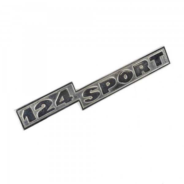 Emblème "124 Sport" US / Abarth Fiat 124 Spider