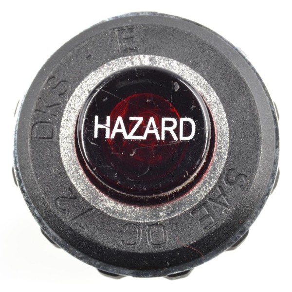 Hazard warning light switch 79-82 Fiat 124 Spider