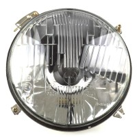 H-4 headlight 7 inch without parking light, clamp mounting and extended lens Fiat 124 AS H-4 headlight 7 inch without parking light, clamp mounting and extended lens Fiat 124 AS