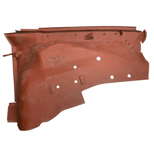 Parede de proteção dianteira direita incl. cúpula do amortecedor Fiat 850 Sport Coupé 3ª série