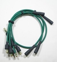 Ignition cable set Fiat 850 Spider green