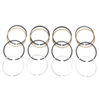 Jeu de segments de piston 84mm (pour 4 pistons) Fiat 124 Spider 1800-2000, 124 Coupé, 131, 132, Lancia Beta