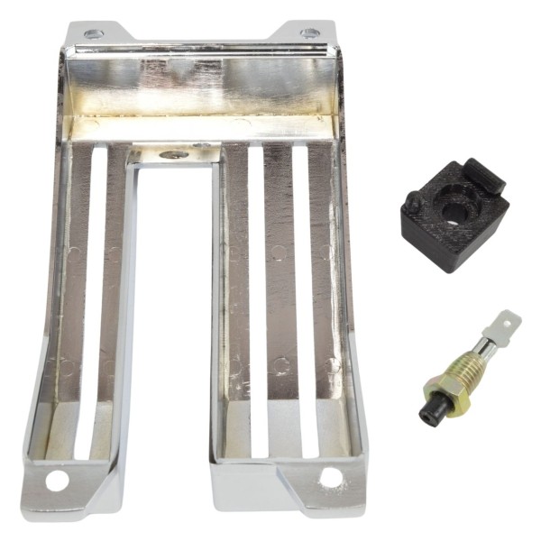 Kit de calandre de chauffage avec interrupteur pour contrôle de frein à main Fiat 124 Spider, 124 Coupé