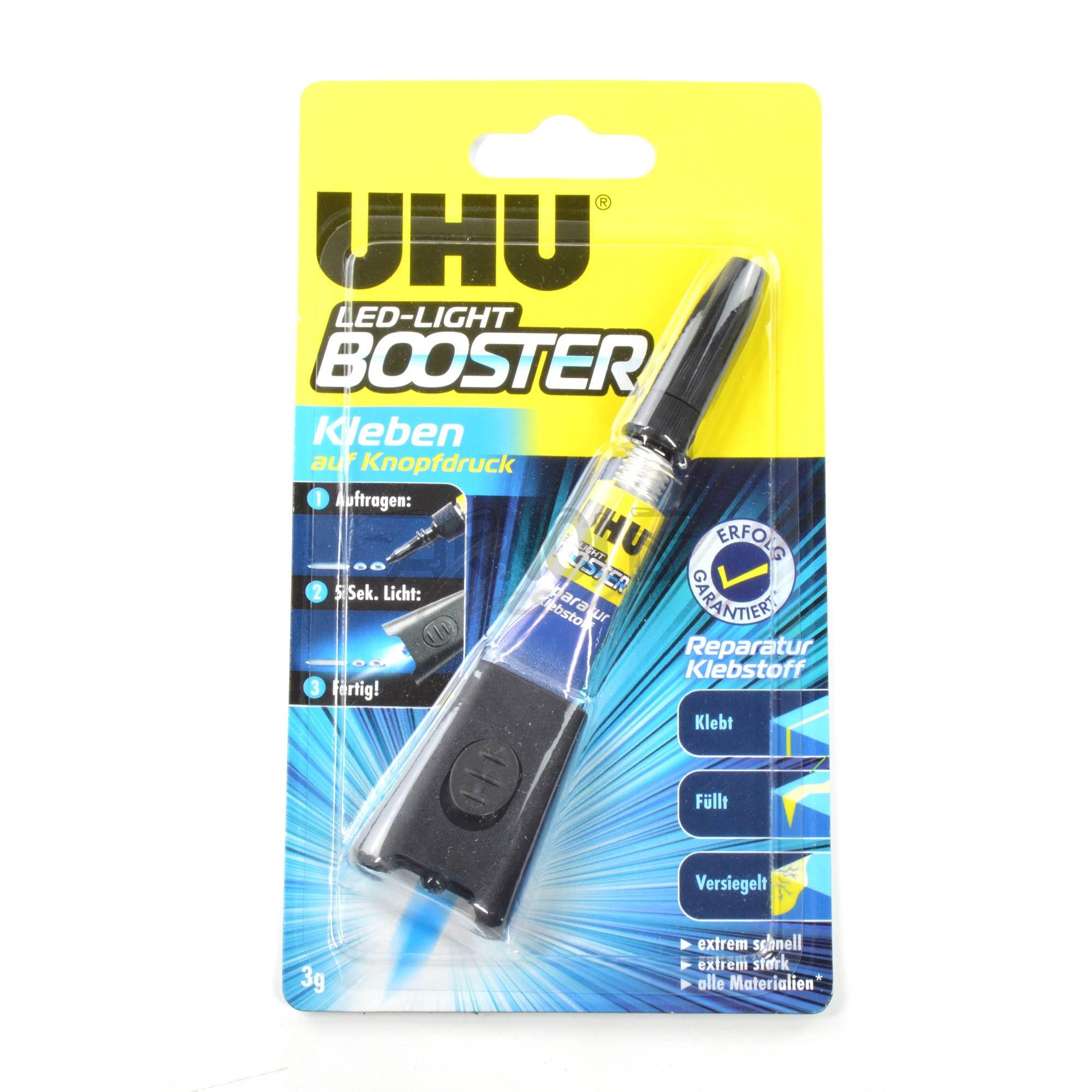 UHU Led Booster UV Adhesive ultraviolet light