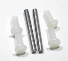Set of bushes and pins for door hinge Fiat 500 - Fiat 126