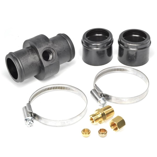 Hose coupling for temperature sensor with seal for 35/42 mm