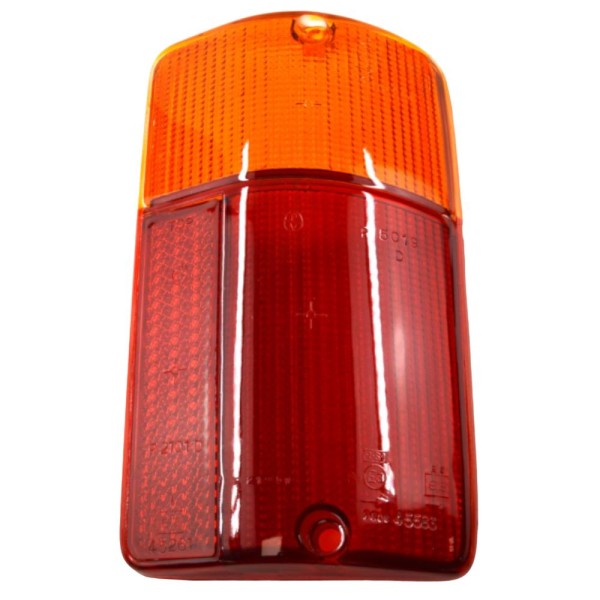 Tail light cap with orange indicator right Fiat 126 BIS