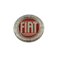 Fiat Spider Coupé Emblema FIAT coroa de louros para encaixar no 124 original (79-82) , 124 - prateado Fiat Spider Coupé Emblema FIAT coroa de louros para encaixar no 124 original (79-82) , 124 - prateado