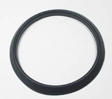 Rubber seal for headlight trim ring Fiat 500 F/R
