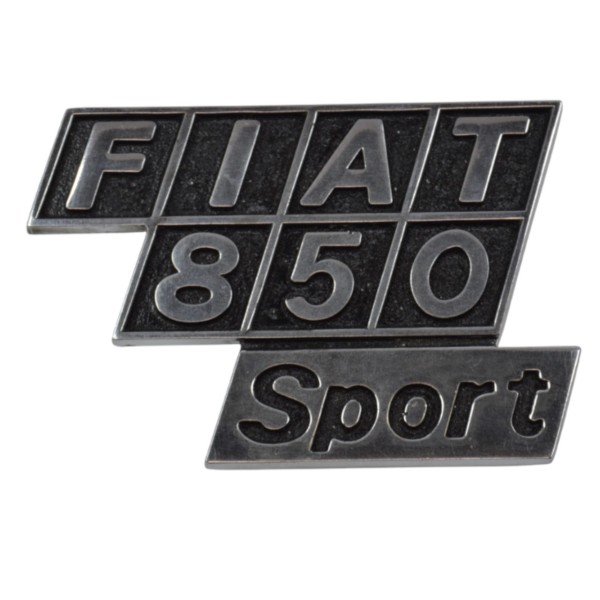 Sport FIAT 850 lettering original