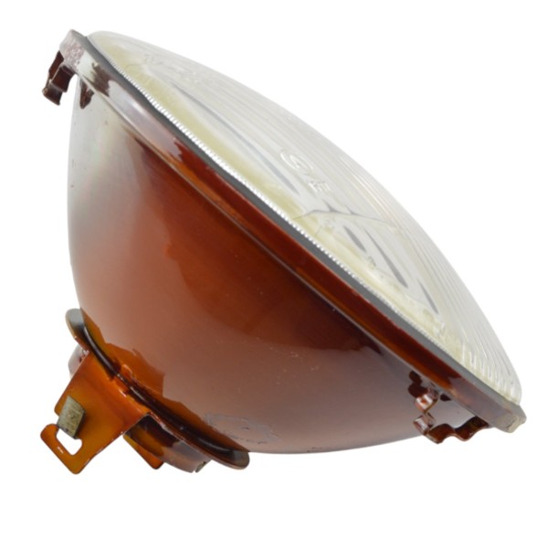 Fari Bilux 5 pollici per abbaglianti con anello di montaggio originale Elma Fiat 124 Special