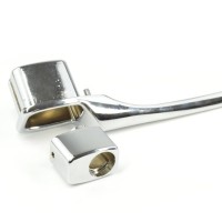 Aperçu: Poignée de porte gauche avec bouton poussoir Fiat 124 Spider (66-78), Dino Spider Aperçu: Poignée de porte gauche avec bouton poussoir Fiat 124 Spider (66-78), Dino Spider