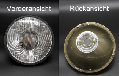 Faro delantero Bilux Fiat X 1/9, 1100 D, 1500 L