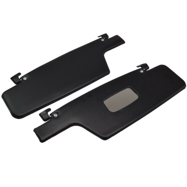 Set di alette parasole nere (senza specchio) Porsche 914