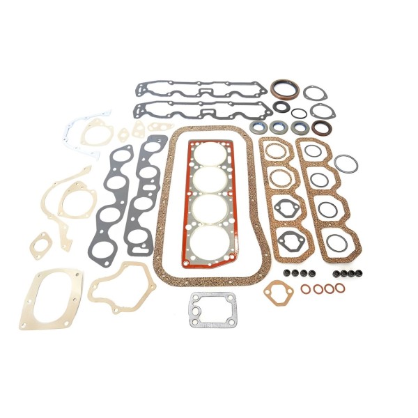 Premium engine gasket kit (reinforced cylinder head gasket) Fiat 124 Spider CS1, Coupé CC1