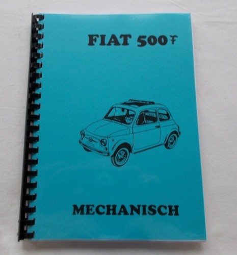 Copia del catálogo de piezas de recambio Fiat 500 F