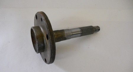 Axis shaft at the back of Fiat 850 Sport
