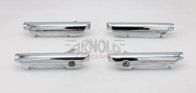 Brown Interior Door Handle Cover Panel For Fiat 127, 131, Ducato, Fiorino – Genuine Miraglio