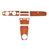 Wood set mahogany 6-piece Fiat 124 Spider 2000 CS0 (80-82) Wood set mahogany 6-piece Fiat 124 Spider 2000 CS0 (80-82)