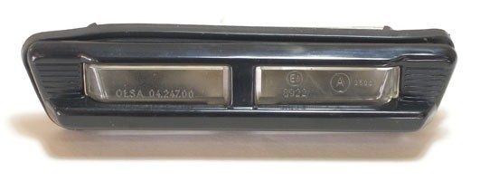 Éclairage de plaque d'immatriculation OLSA Fiat 126, Fiat 128, Fiat 131, Fiat 132, Fiat X 1/9, Lancia A 112