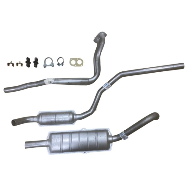 Set di scarico Fiat 124 Spider CS1 (1756 cc, senza catalizzatore)