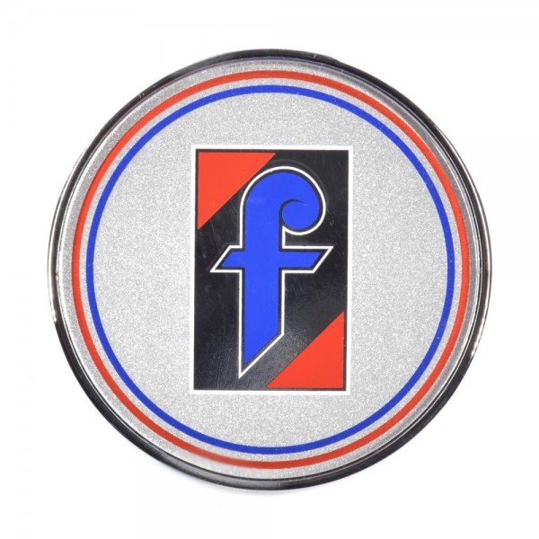 PININFARINA emblema rotondo put plastica Fiat 124 Spider DS 83-84