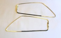 Pair of door window frames with seal Fiat 126 Pair of door window frames with seal Fiat 126