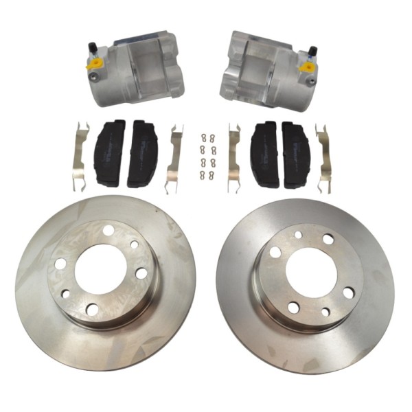 Front brake kit Fiat 124 Spider -Coupé-Berlina (69-84), 125, 128, 131, X 1/9, Lancia Beta Montecarlo